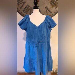 Time and Tru Vibrant Blue Apparel